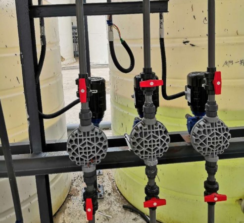 WILDEN隔膜泵工程現場圖